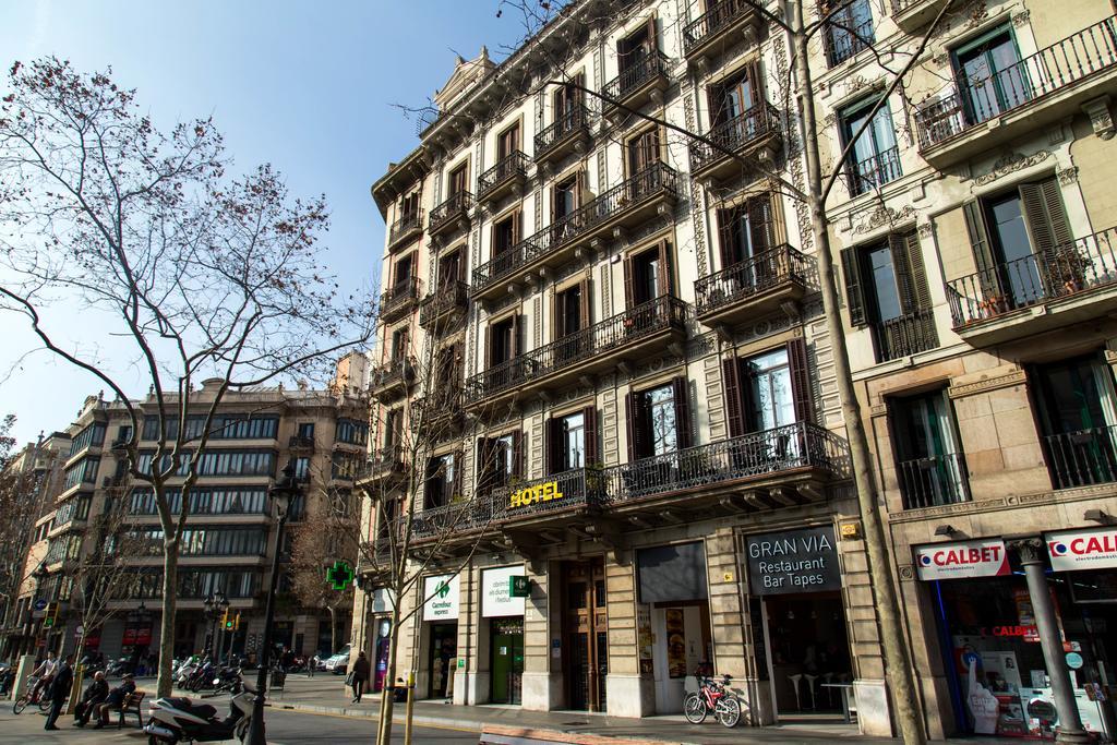 Hotel Center Gran Via Barcelona Exteriér fotografie